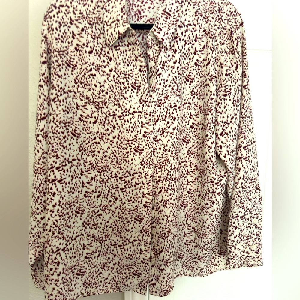 EUC button up blouse worn a few times